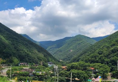 밀양 배내골 전경